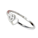 Sterling Silver Heart Ring